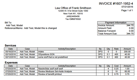 Preview: Invoice Changes in Version 4.0.9